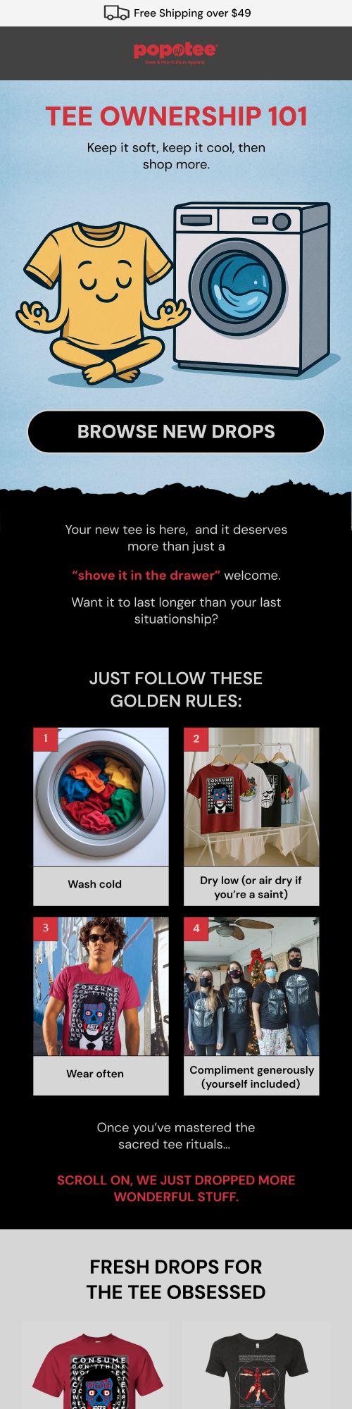 Post-Purchase (educational email)