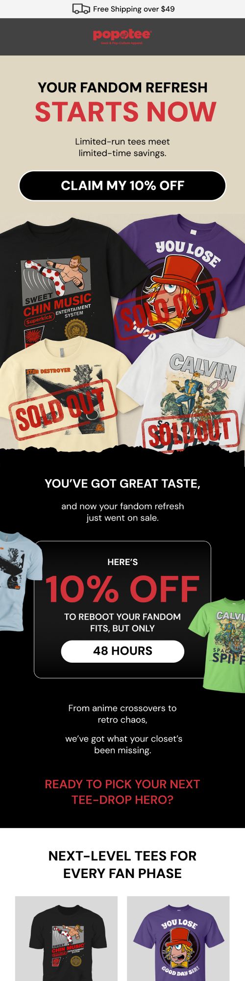 Winback #3 (Discount email)