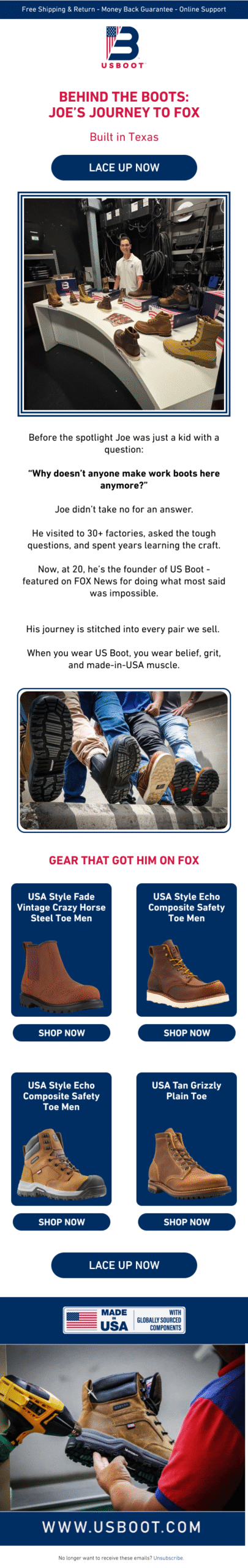 Behind the Boots_ Joe’s Journey to FOX