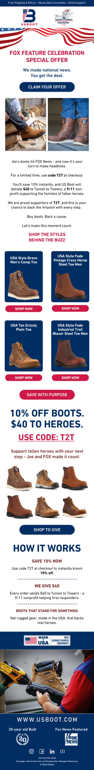 FOX Feature Celebration – Special Offer