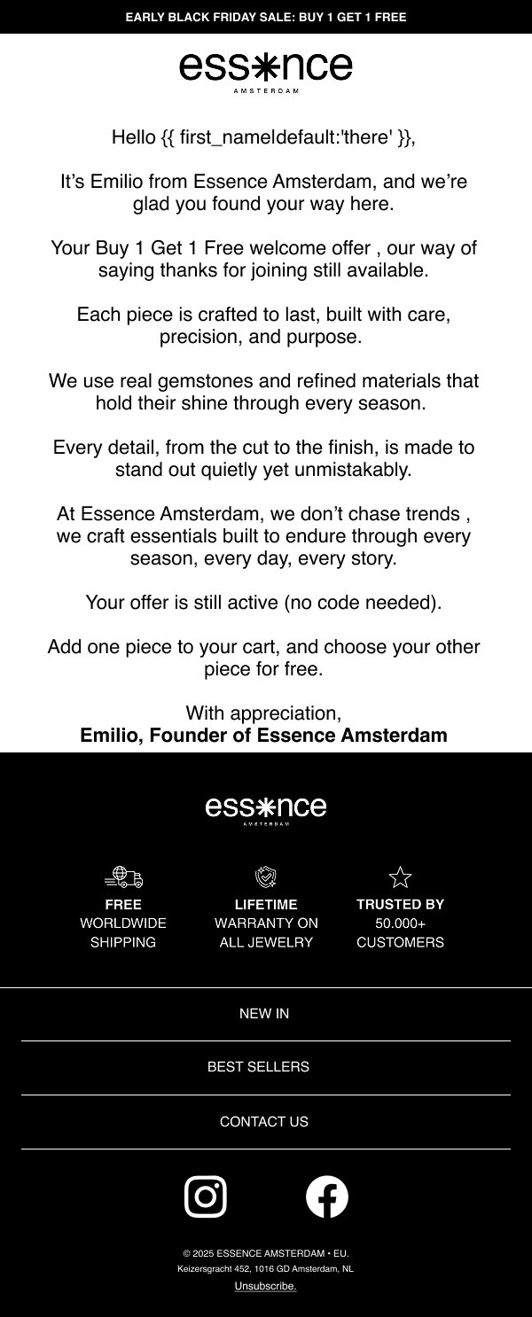 Welcome 9 - Plain text - Final Reminder 48h