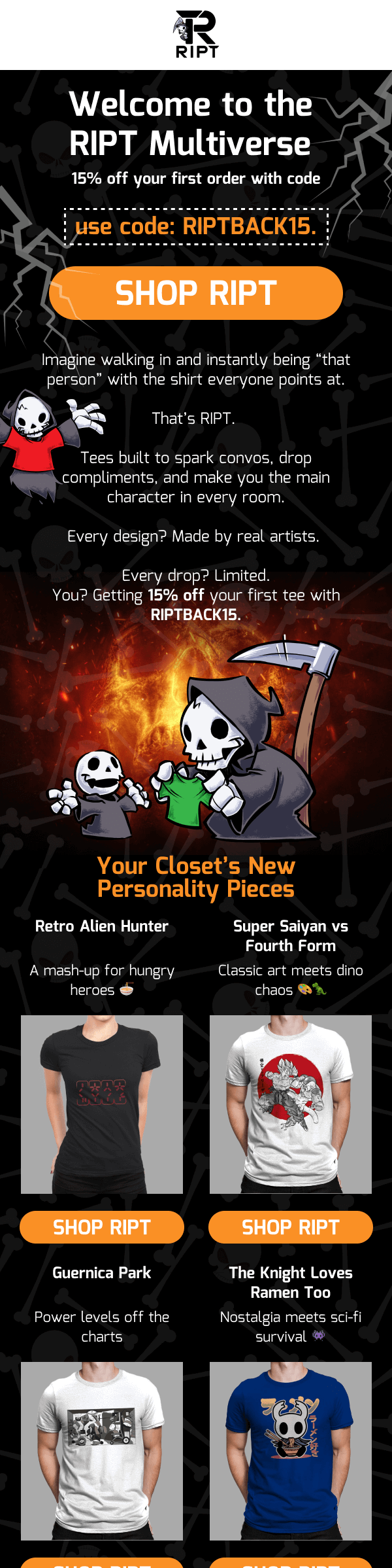 Ript Apparel - WELCOME 1 - Prospects