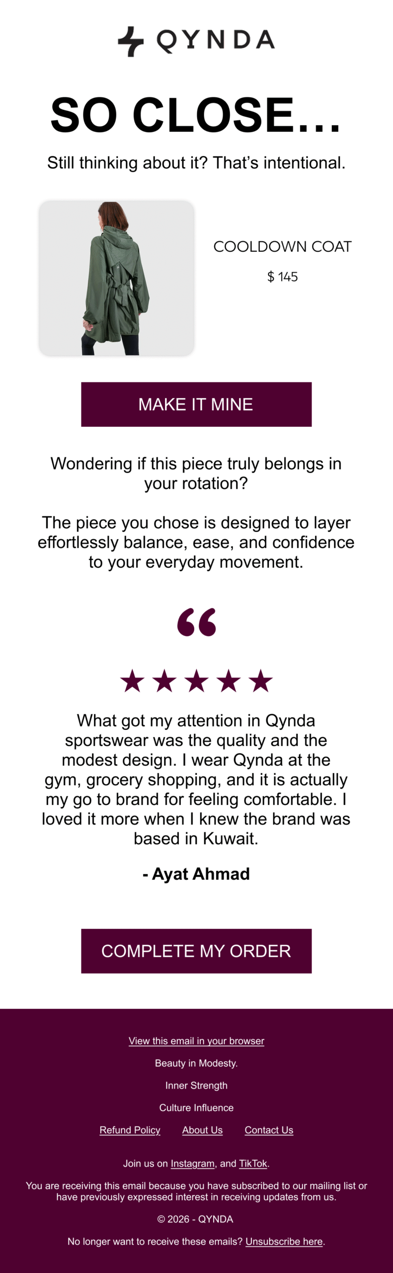 Abandoned Checkout 2 - No discount