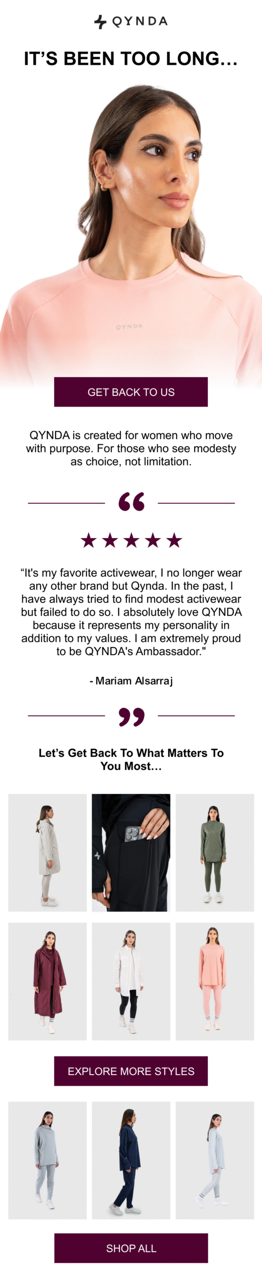 Winback 2 - (Value email in the form of education or social proof)