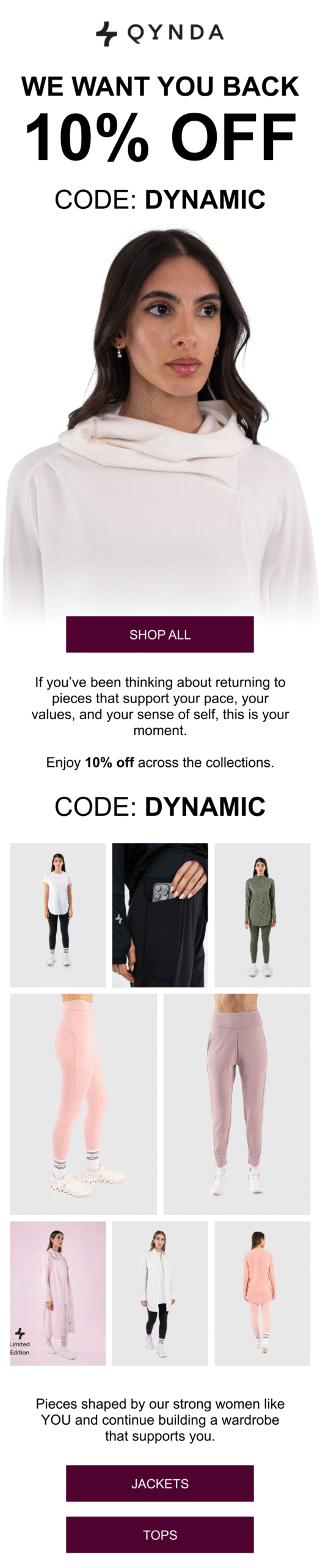 Winback 3 - Discount email