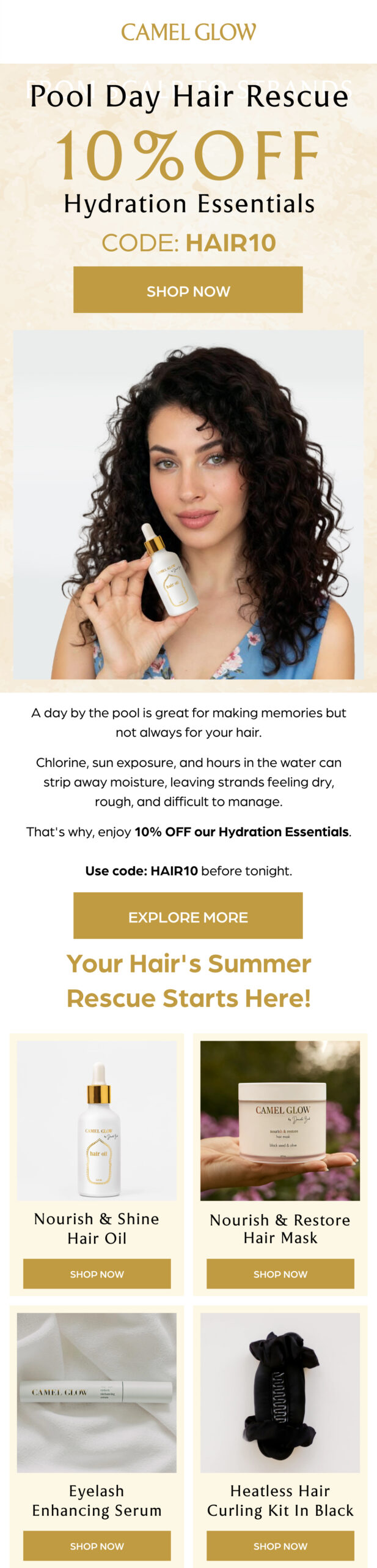 CX Pool Day Hair Rescue