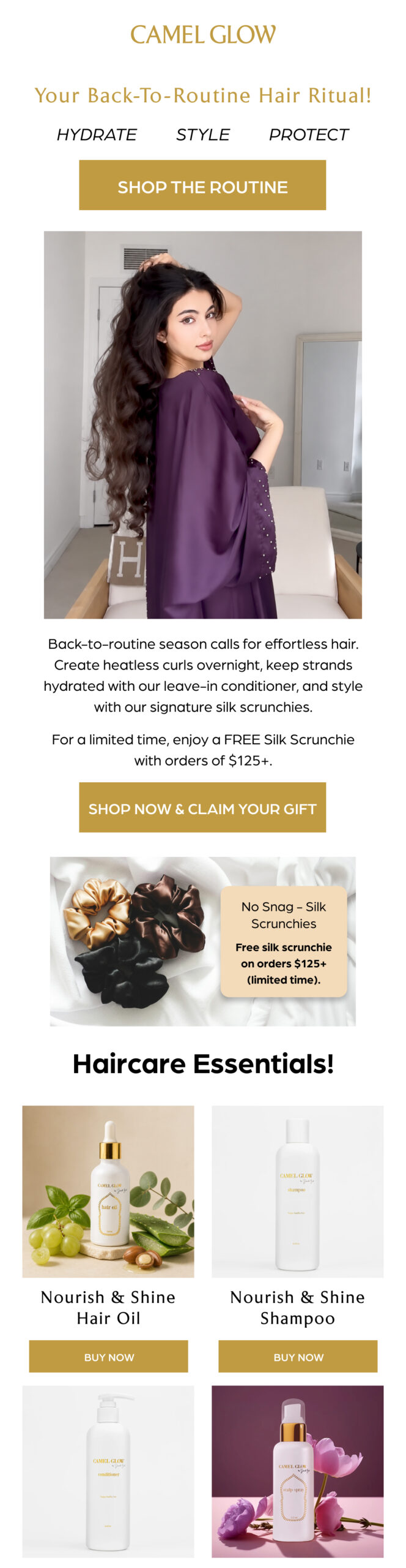 [Heatless Styling for Back-to-Routine Season]